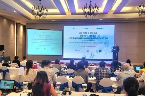 Khởi động Dự án 'Đào tạo và mô phỏng hệ thống trao đổi hạn ngạch phát thải tại Việt Nam'