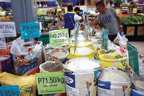 Philippines xem xét giảm thuế nhập khẩu gạo để giảm giá