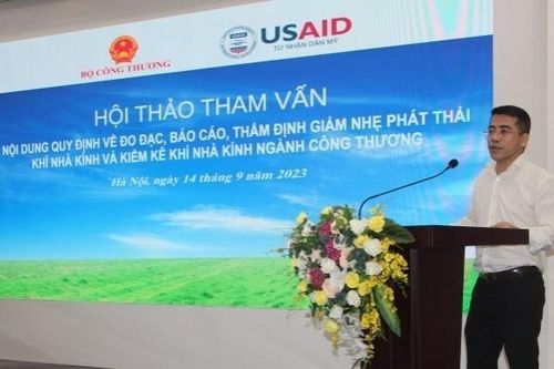 Bộ Công Thương tham vấn Quy định kỹ thuật về kiểm kê khí nhà kính
