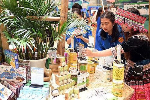 Trưng bày 110 sản phẩm OCOP tại Triển lãm 'Khát vọng Việt Nam'