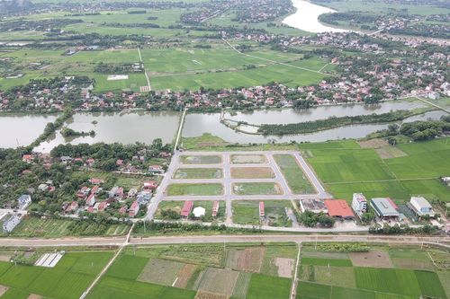 Khu vực được chuyển nhượng QSDĐ dưới hình thức phân lô, bán nền trước khi thực hiện Dự án Khu dân cư mới xã Yên Trường