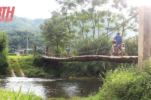 Cần thêm 'trợ lực' để các huyện miền núi cứng hóa cầu treo xuống cấp