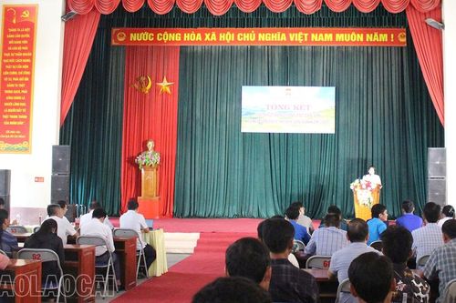 Tổng kết các hoạt động công tác dân vận tại xã Sơn Thủy