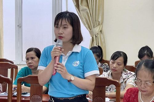 Đồng hành với chi hội trưởng trong công tác phụ nữ