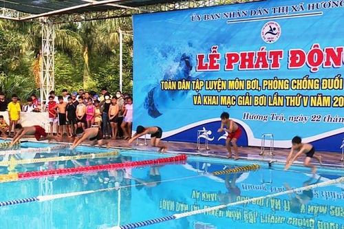 Hiệu quả từ đầu tư cho bơi lội ở Hương Trà