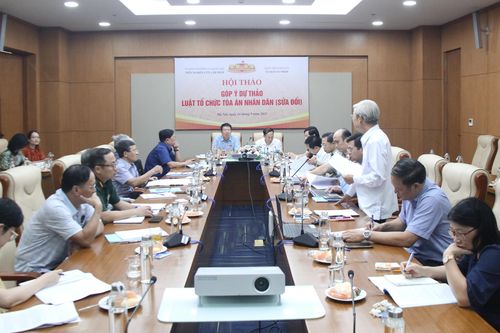 Hội thảo góp ý dự thảo Luật Tổ chức Tòa án nhân dân (sửa đổi)