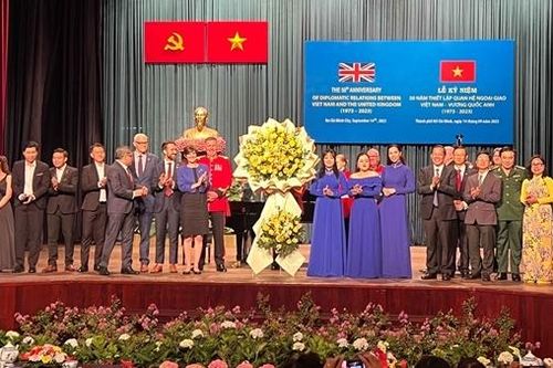 Kỷ niệm 50 năm thiết lập quan hệ ngoại giao Việt Nam - Vương quốc Anh