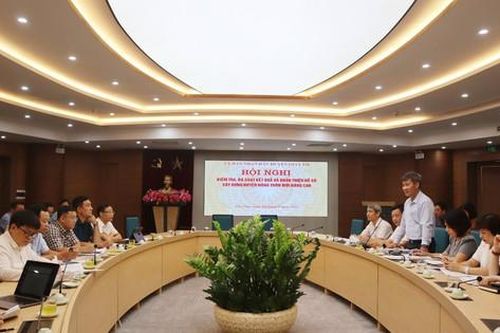 Tháo gỡ khó khăn để huyện Gia Lâm hoàn thiện hồ sơ huyện nông thôn mới nâng cao