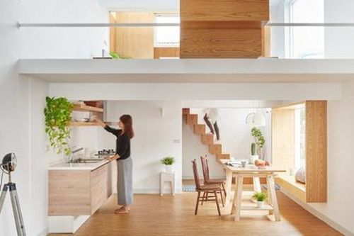 Những thiết kế gác lửng cho nhà nhỏ hóa rộng