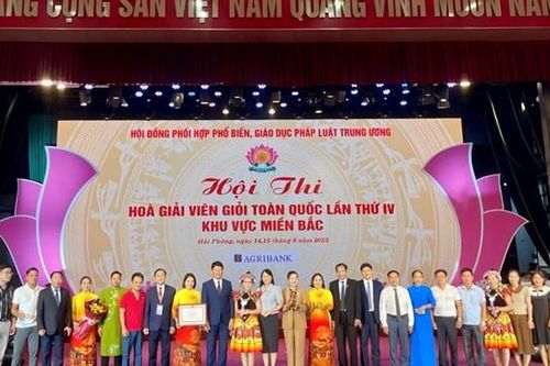 Hà Tĩnh đạt giải Nhất Hội thi Hòa giải viên giỏi toàn quốc lần thứ IV khu vực miền Bắc