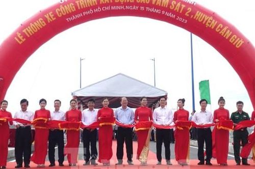 TP Hồ Chí Minh thông xe cầu Vàm Sát 2 ở huyện Cần Giờ