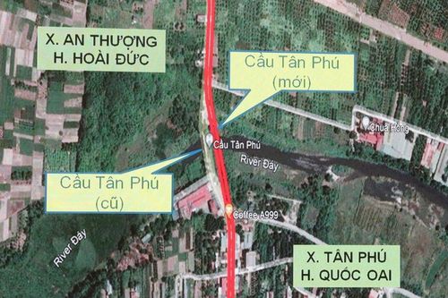 Công bố hồ sơ điều chỉnh chỉ giới đường đỏ dự án cầu Tân Phú