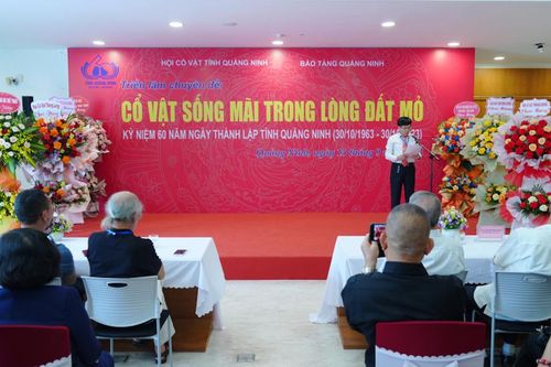 Triển lãm 'Cổ vật sống mãi trong lòng đất mỏ'