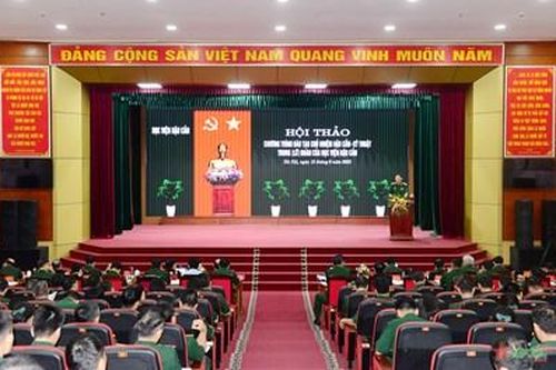 Xây dựng chương trình đào tạo chủ nhiệm hậu cần - kỹ thuật trung (lữ) đoàn sát thực tiễn