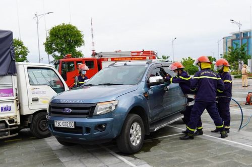 Quảng Bình: Diễn tập ứng phó sự cố bức xạ và hạt nhân