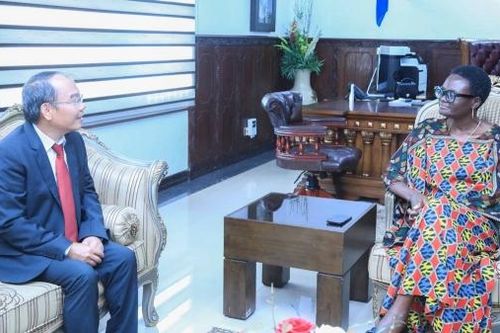 Đại sứ Nguyễn Nam Tiến chào từ biệt lãnh đạo Đảng CCM, Quốc hội Tanzania
