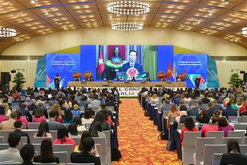 Mỗi nghị sĩ trẻ là một Đại sứ năng động, sáng tạo của tình hữu nghị, vì một thế giới tốt đẹp hơn