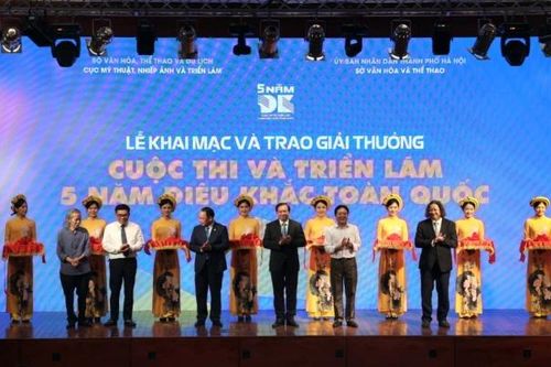 Trao giải thưởng Cuộc thi và Triển lãm 5 năm Điêu khắc toàn quốc năm 2023