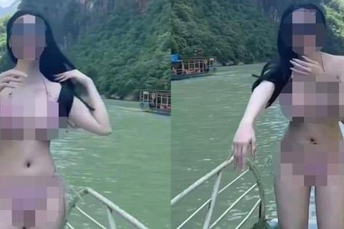 Hà Giang cấm mặc bikini trên tàu, thuyền du lịch sông Nho Quế