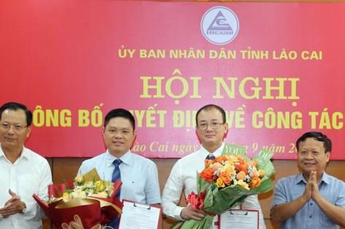Lào Cai công bố các quyết định về công tác cán bộ