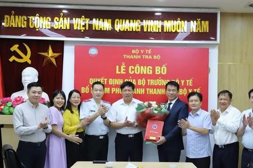 Bộ Y tế có tân Phó Chánh Thanh tra