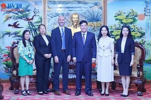 Lãnh đạo VKSND tối cao tiếp đại diện INL, Bộ Ngoại giao Hoa Kỳ