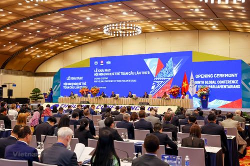 Hơn 420 đại biểu tham dự khai mạc Hội nghị Nghị sỹ trẻ toàn cầu
