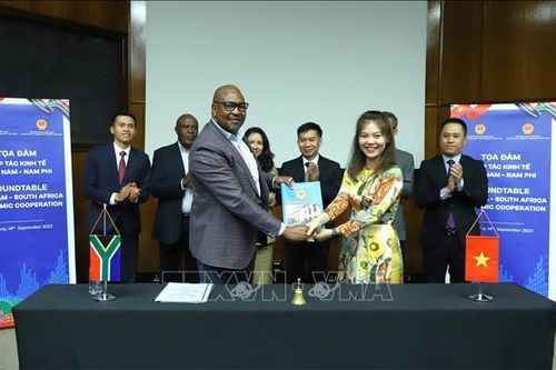 Còn nhiều tiềm năng hợp tác kinh tế giữa Việt Nam và Nam Phi