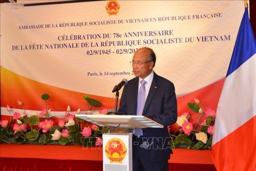 Lễ kỷ niệm 78 năm Quốc khánh Việt Nam tại Pháp