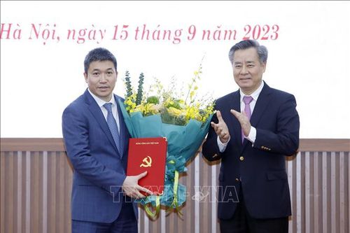 Ông Phan Anh Sơn giữ chức Bí thư Đảng đoàn, Chủ tịch Liên hiệp các tổ chức hữu nghị Việt Nam