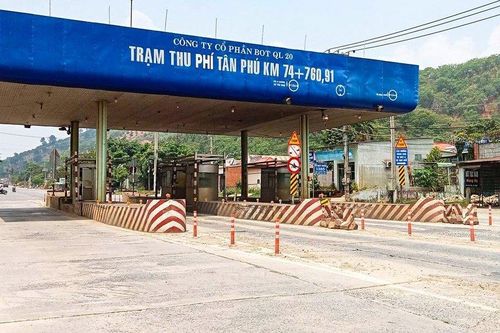 Đồng Nai: Trạm thu phí Tân Phú được tháo dỡ và sửa chữa mặt đường