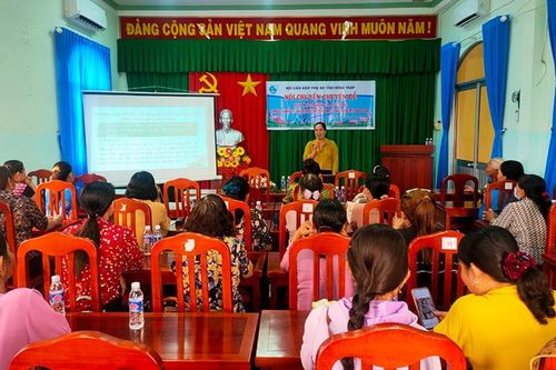 Phát huy vai trò phụ nữ trong xây dựng nông thôn mới