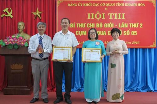 Đảng ủy Khối các cơ quan tỉnh Khánh Hòa: 14 thí sinh tham gia Hội thi Bí thư Chi bộ giỏi - Cụm thi số 5
