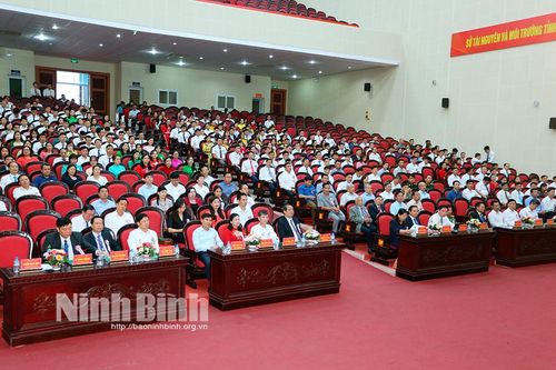 Lễ kỷ niệm 20 năm thành lập Sở Tài nguyên và Môi trường