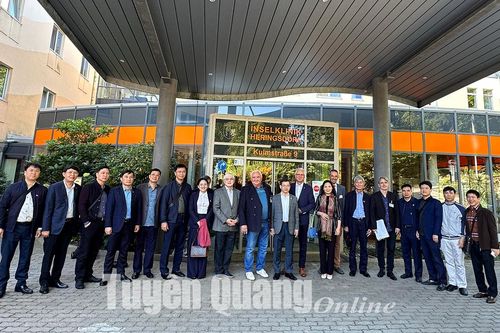 Tuyên Quang mong muốn hợp tác đầu tư với các nhà đầu tư, doanh nghiệp của Đức