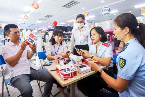 Kiểm tra hoạt động kinh doanh thiết bị đầu cuối thông tin di động mặt đất