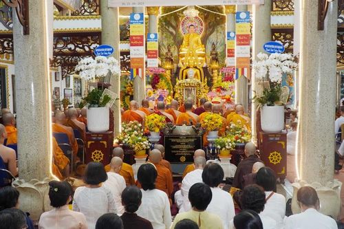 Tưởng niệm 44 năm ngày Hòa thượng Bửu Chơn viên tịch, tại chùa Phổ Minh