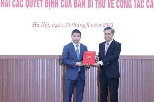 Ông Phan Anh Sơn giữ chức Bí thư Đảng đoàn Liên hiệp các tổ chức hữu nghị Việt Nam