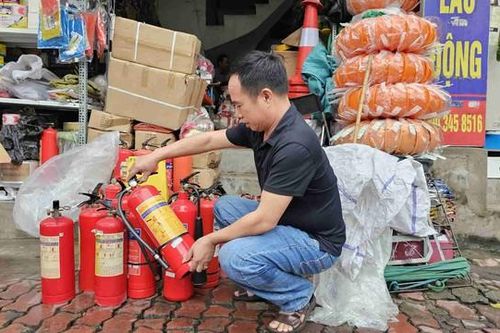 Tổng cục Quản lý thị trường sẽ xử lý nghiêm nếu có vi phạm về trang thiết bị phòng cháy, chữa cháy
