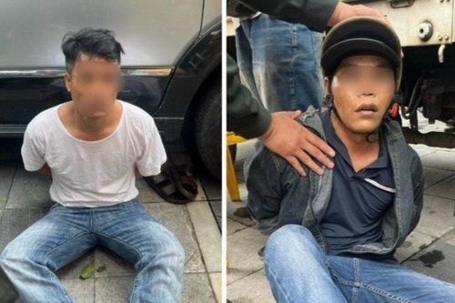 Vừa trộm xe máy, 2 nam thanh niên 'đứng hình' khi gặp tổ công tác 141