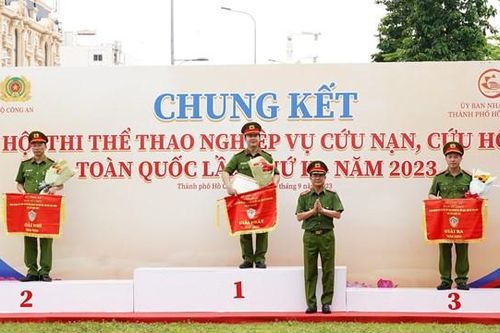 Chung kết Hội thi thể thao nghiệp vụ cứu nạn, cứu hộ toàn quốc lần thứ II năm 2023