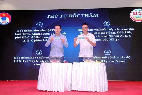 Thanh Hóa: Bốc thăm chia bảng vòng chung kết Giải bóng đá U21 quốc gia – Thanh Niên năm 2023