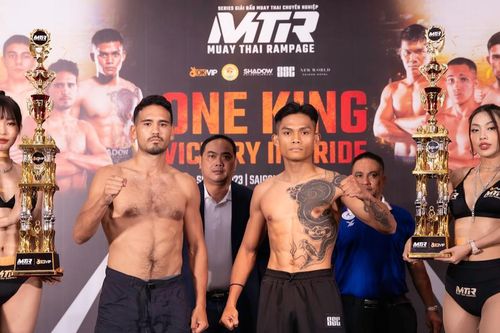 Quốc Tuấn, Đức Nghĩa thượng đài trên sàn đấu Muay Thai khốc liệt thế giới