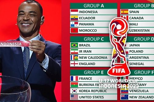 Lọt vào bảng đấu cực dễ ở VCK U17 World Cup 2023, U17 Indonesia có cơ hội đi tiếp
