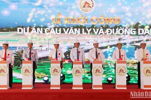 Quảng Nam đầu tư 575 tỷ đồng làm cầu vượt qua sông Thu Bồn