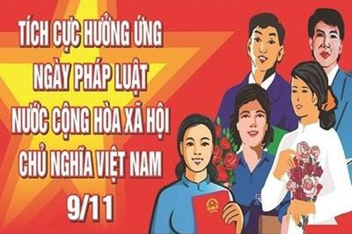 Tổ chức nhiều hoạt động hưởng ứng Ngày Pháp luật Việt Nam