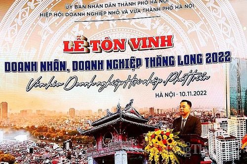 Hàng trăm doanh nghiệp Hà Nội sẽ được vinh danh tại Lễ tôn vinh doanh nhân, doanh nghiệp Thăng Long 2023