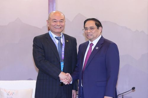 Thủ tướng tiếp lãnh đạo một số tập đoàn kinh tế hàng đầu Trung Quốc