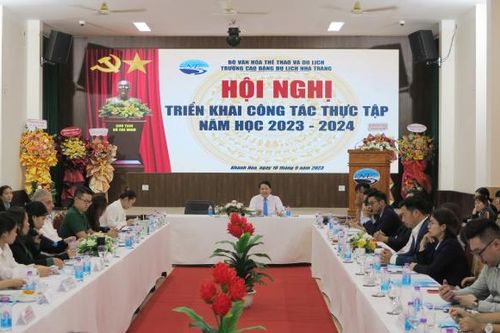 Trường Cao đẳng Du lịch Nha Trang tổ chức hội nghị thực tập và ký kết hợp tác với 60 doanh nghiệp