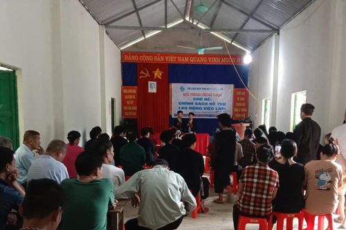 Hội Phụ nữ xã Cam Cọn tổ chức đối thoại với hội viên, phụ nữ